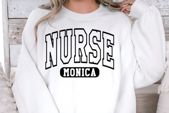 Custom Nurse Monica SVG PNG