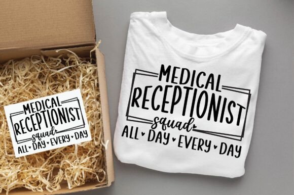 Medical Receptionist SVG PNG Design