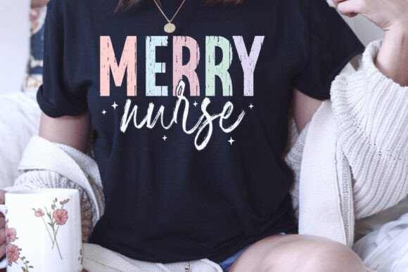 Merry Nurse Christmas SVG PNG