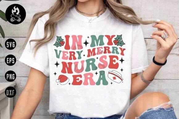 Merry Nurse Era Christmas SVG
