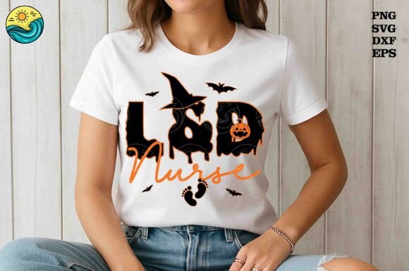 Nurse Halloween SVG, Labor and Delivery