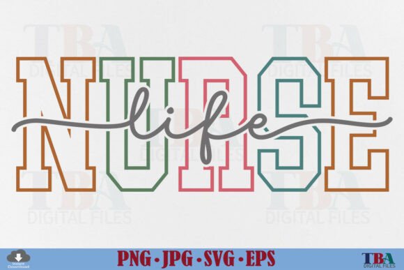 Nurse Life SVG, Nurse PNG Nurse Varsity