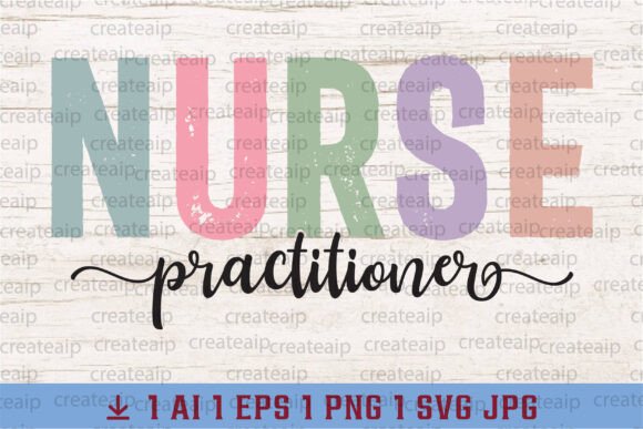 Nurse Practitioner NP Nurse PNG SVG