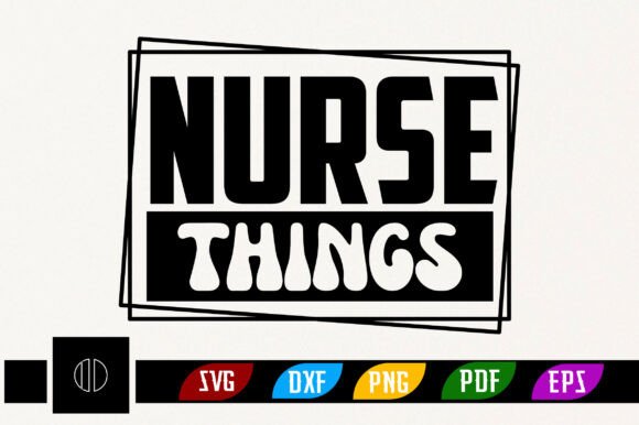 Nurse Things SVG Design