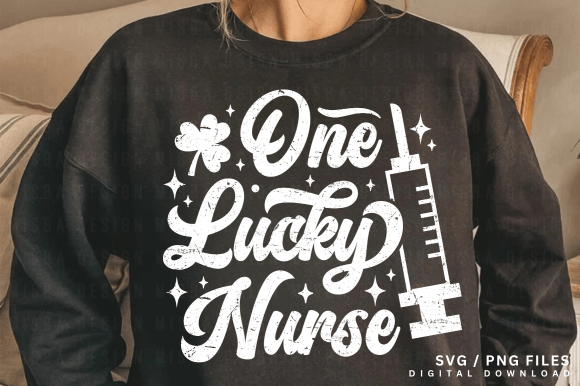 One Lucky Nurse PNG SVG