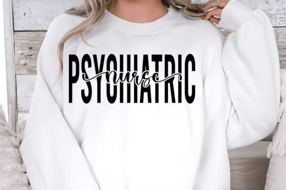Psychiatric Nurse Design SVG PNG