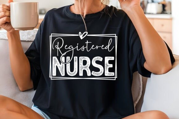 Registered Nurse Design SVG PNG