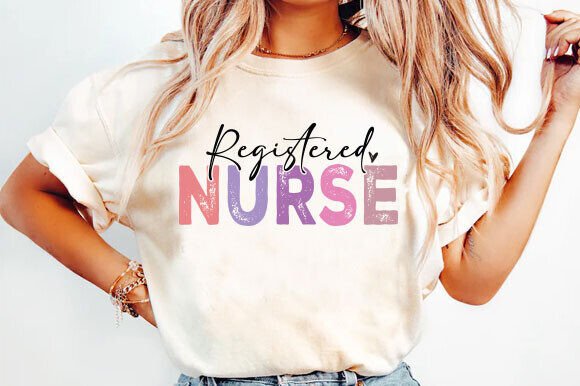 Registered Nurse Shirt SVG