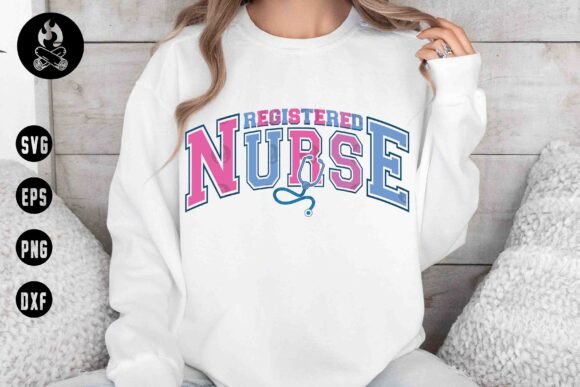 Registered Nurse Varsity SVG, Nurse Life