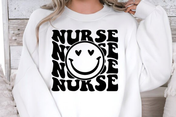 Retro Nurse Design SVG PNG