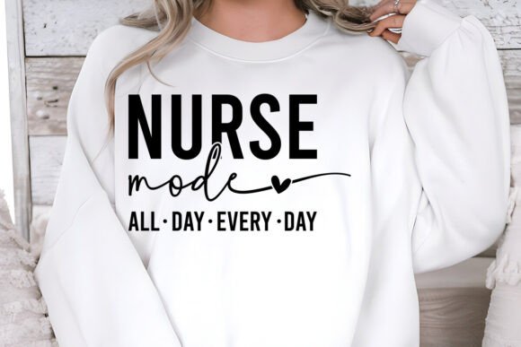 Retro Nurse Mode SVG PNG