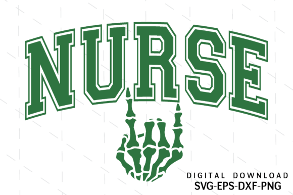 St. Patrick’s Day Nurse Varsity SVG
